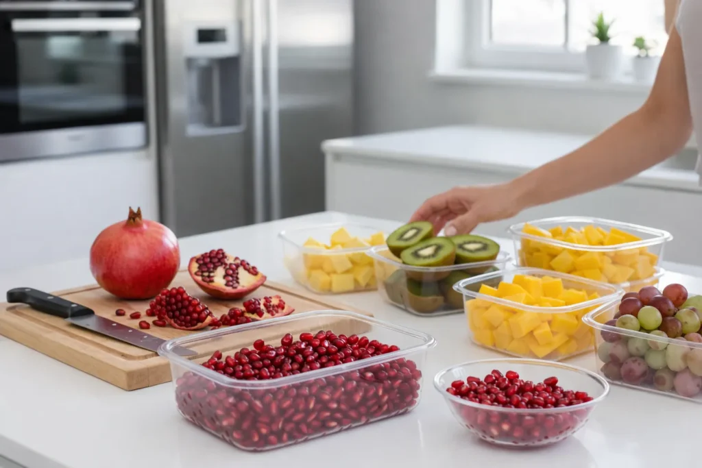 Nar Yemek Neden Bu Kadar Zor? Acele Hayatlar İçin Fresh-Cut Fruits