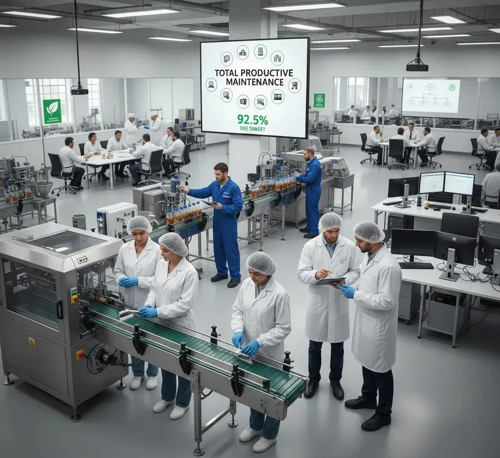 TPM Nedir? Üretimde Verimliliği Artıran Sistem ve Gıda Sektöründeki Rolü