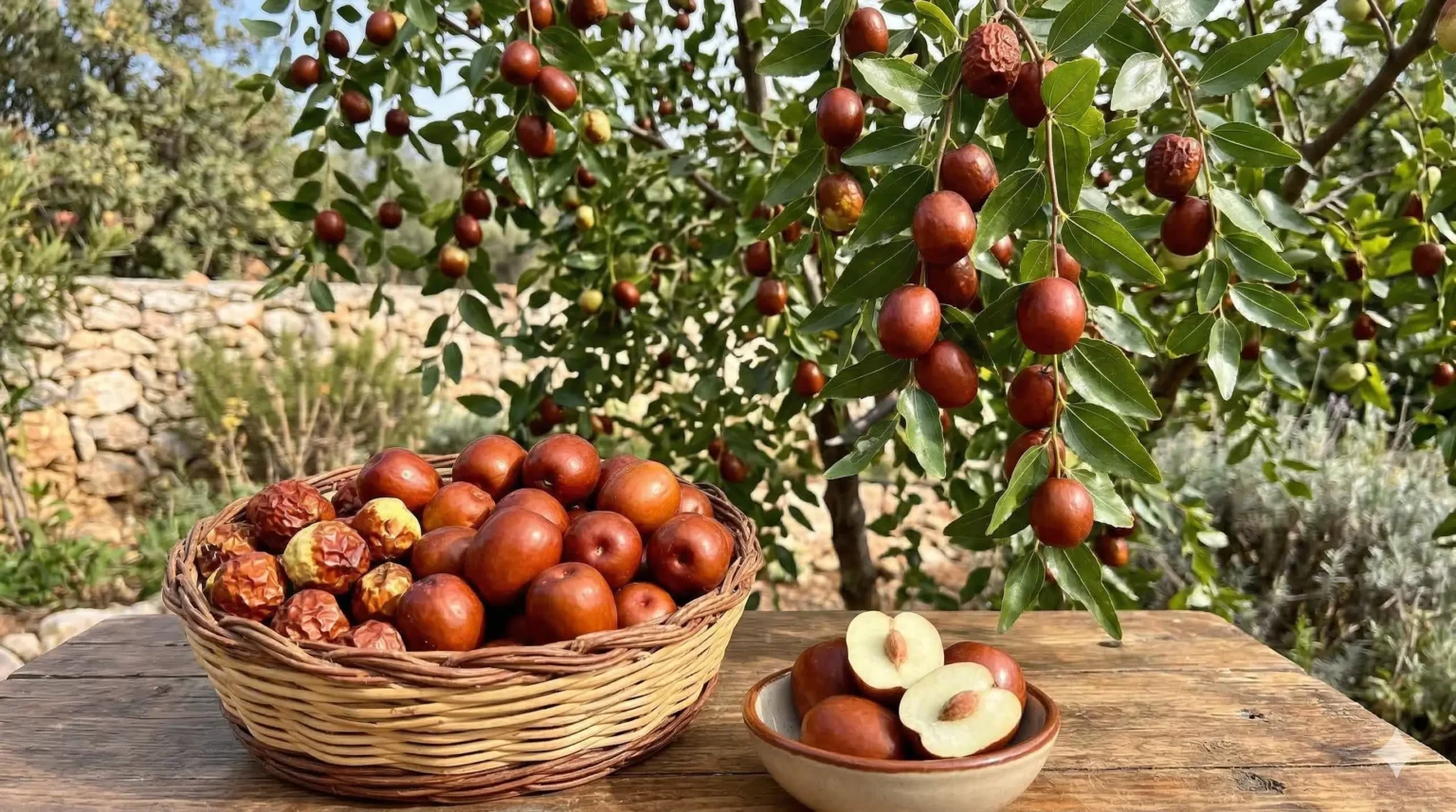 Hünnap (Ziziphus jujuba) Meyvesini Öne Çıkaran Fonksiyonlar ve Kullanım Alanları Hünnap Meyvesi