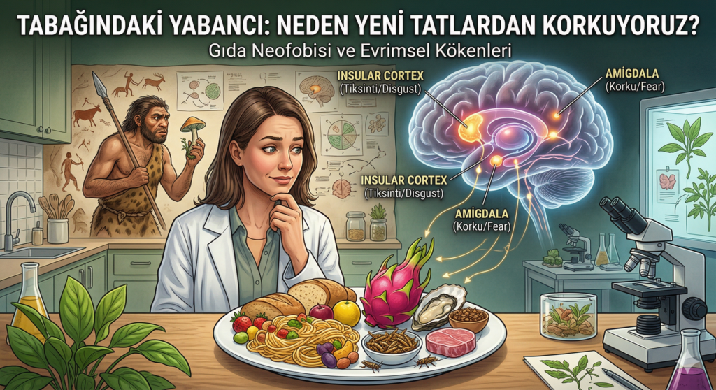 Tabağındaki Yabancı (Neofobi): Yeni Tatlardan Neden Korkuyoruz?