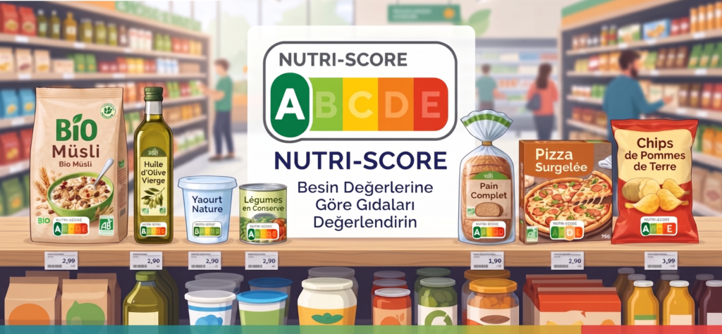 Gıda paketlerinde besin değeri (Nutrition score)