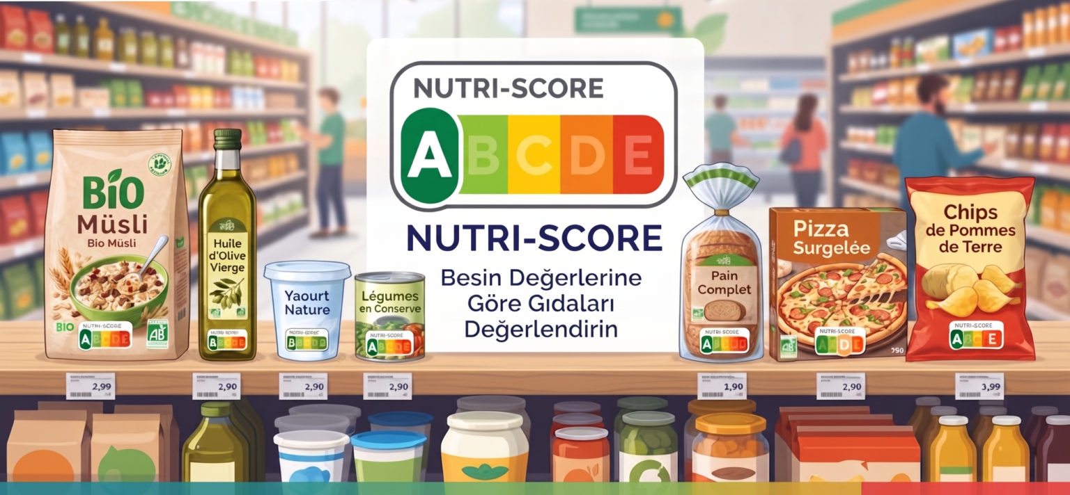 Gıda paketlerinde besin değeri (Nutrition score)